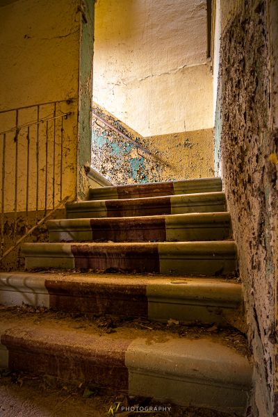 Eine Reihe von Treppen