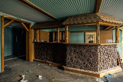 Eine Stange aus Holz