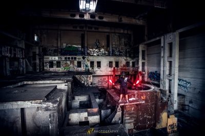 Ein Zimmer mit viel Müll und viel Müll