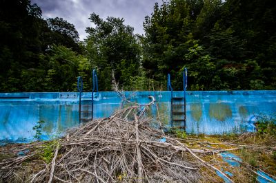 Ein Haufen von Stöcken