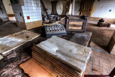 Ein Haufen alter Papiere