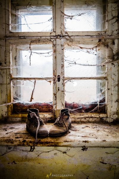 Ein schmutziges Fenster