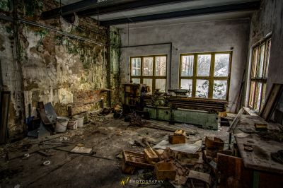 Ein Zimmer mit vielen Junks und Junks