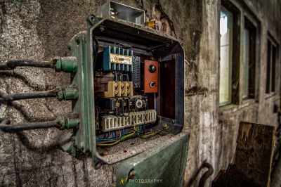 Eine Nahaufnahme eines kleinen elektrischen Gerätes