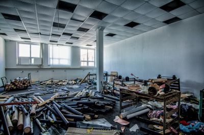 Ein Zimmer mit vielen Junks und Junks