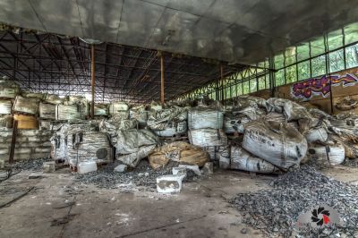 Ein großer Haufen Schrott