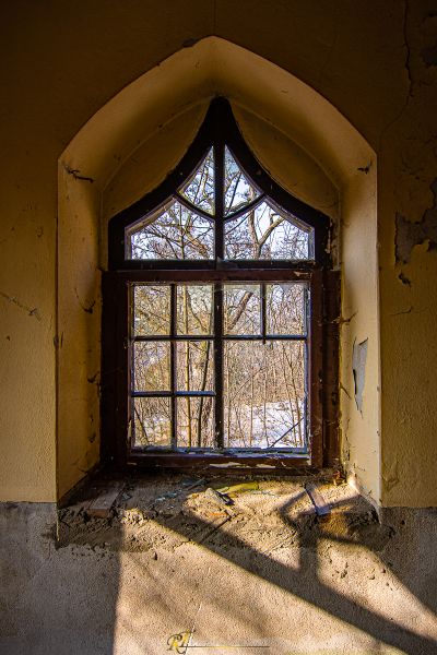 Ein Fenster in der Wand